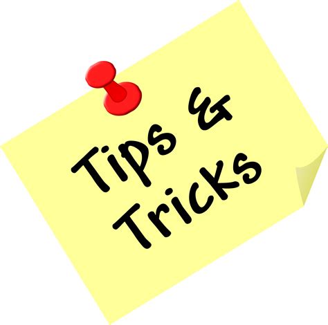 Tips & Tricks: How to E